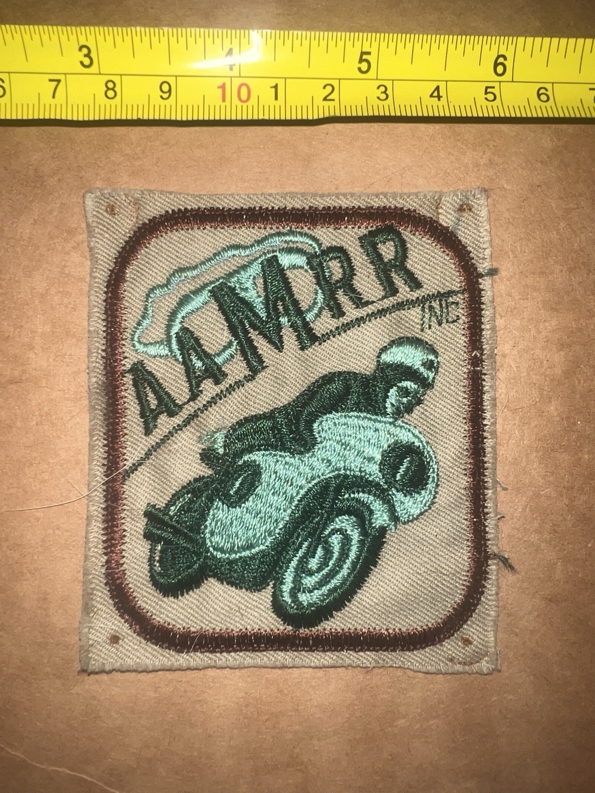 Vintage Patch American Association of Motorcycle Road Racers (AAMRR)