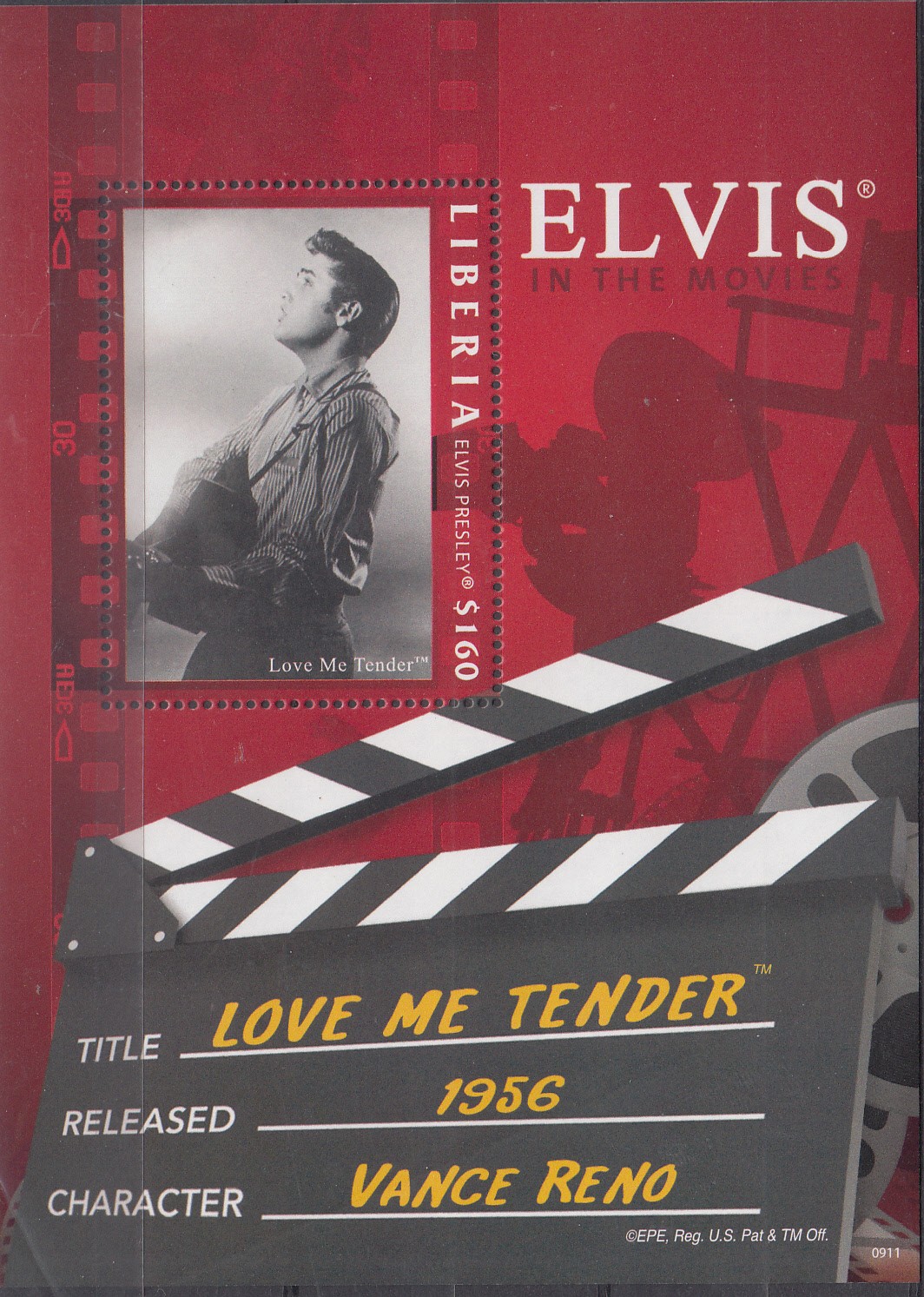 W LIBERIA 2563 ELVIS PRESLEY