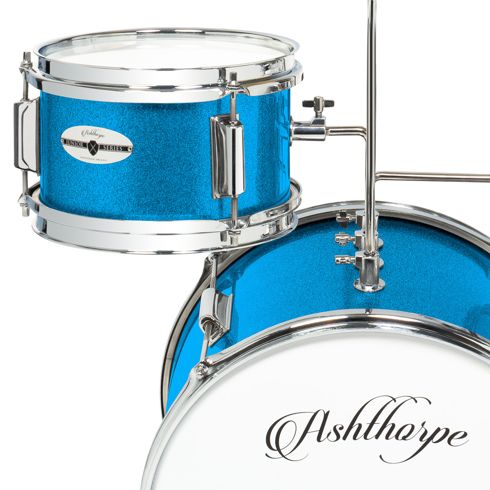 3-Piece Junior Drum Set - Complete Mini Beginner Kit