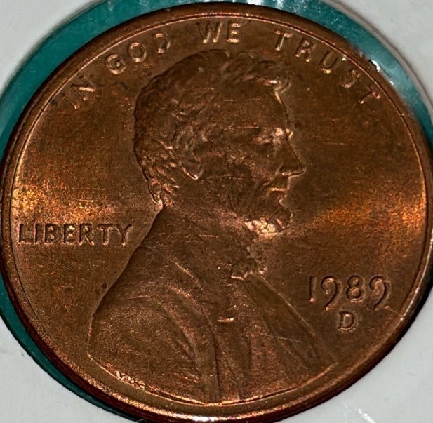 1989 D Lincoln Memorial Cent AU **Free Shipping**