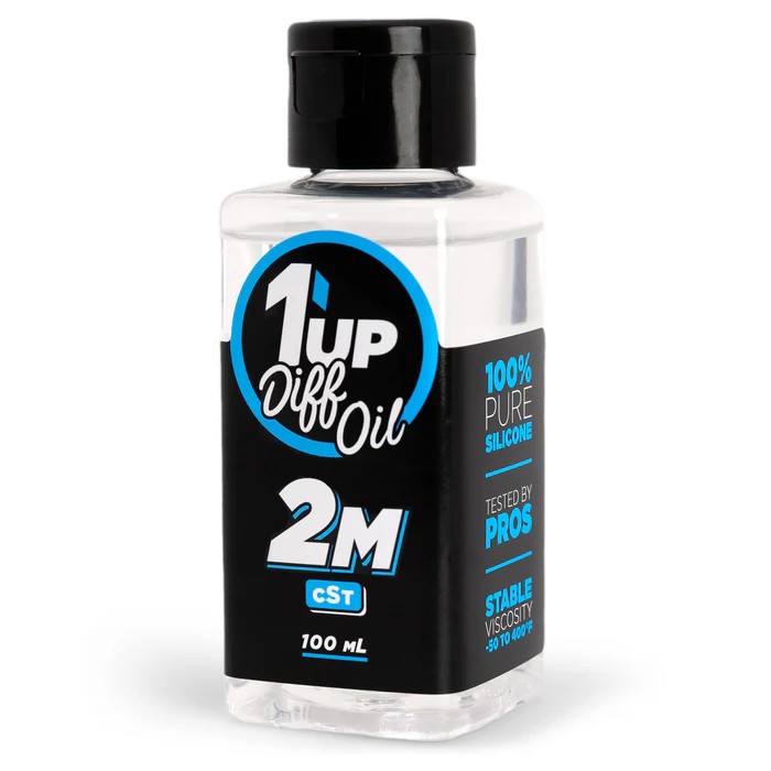 1Up Racing 112000 - Pure Silicone Diff Oil, 100ml, 2 Million CST