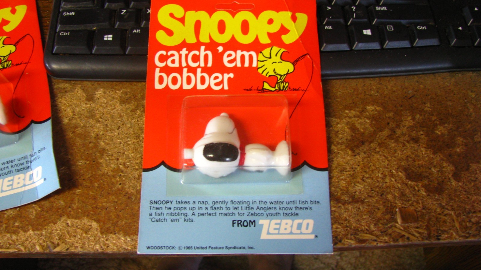 Snoopy Bobber, NOS, original packaging, free shipping