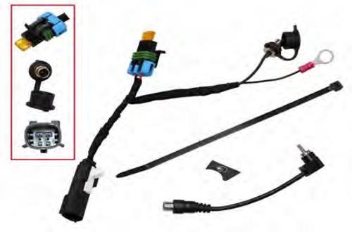 SPI Heated Visor Plug Kit for 2019 Ski-Doo Backcountry X-RS E-TEC 850 146
