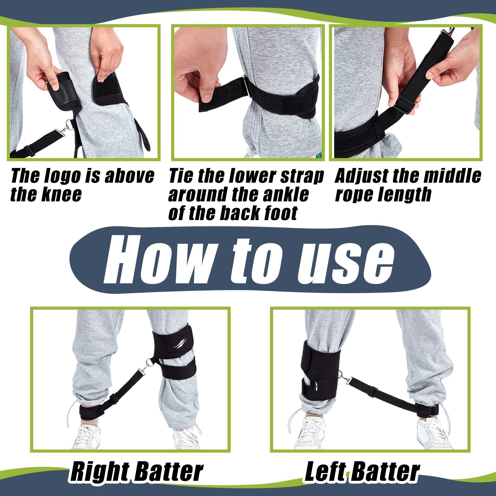 Wettarn Baseball Training Aid Softball Harness Black
