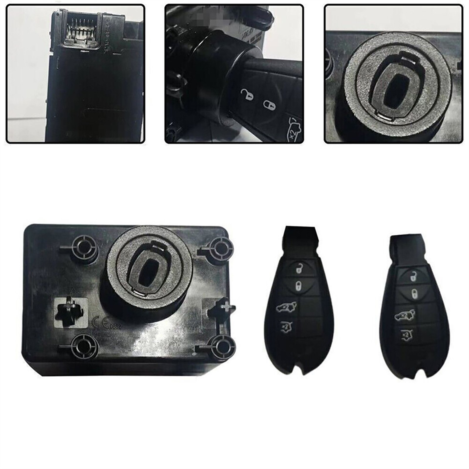 1 PC Wireless Ignition Switch Node Module With Key For Dodge Charger 68210150AB