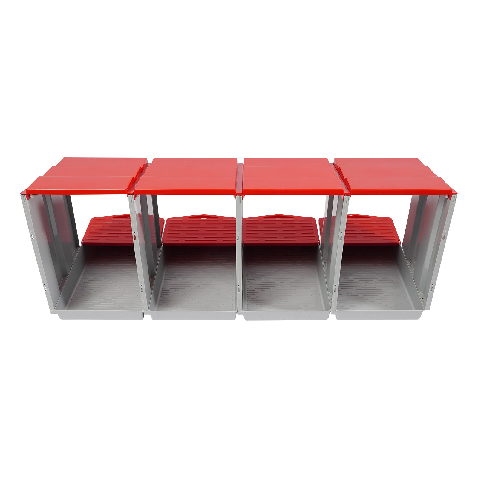 8-Compartment Chicken Nesting Box with Egg Collection Chicken Laying Boxes Farm