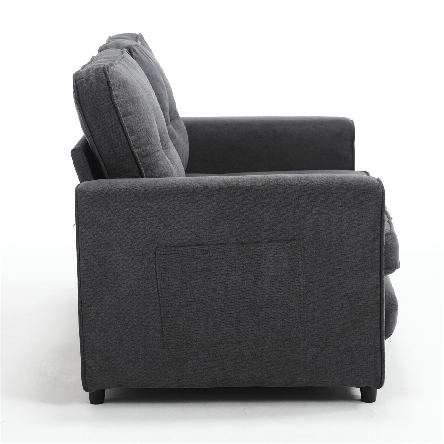 Convertible Sleeper Sofa Bed Velvet Loveseat Sofa Couch Futon Sofa Pull-Out Bed