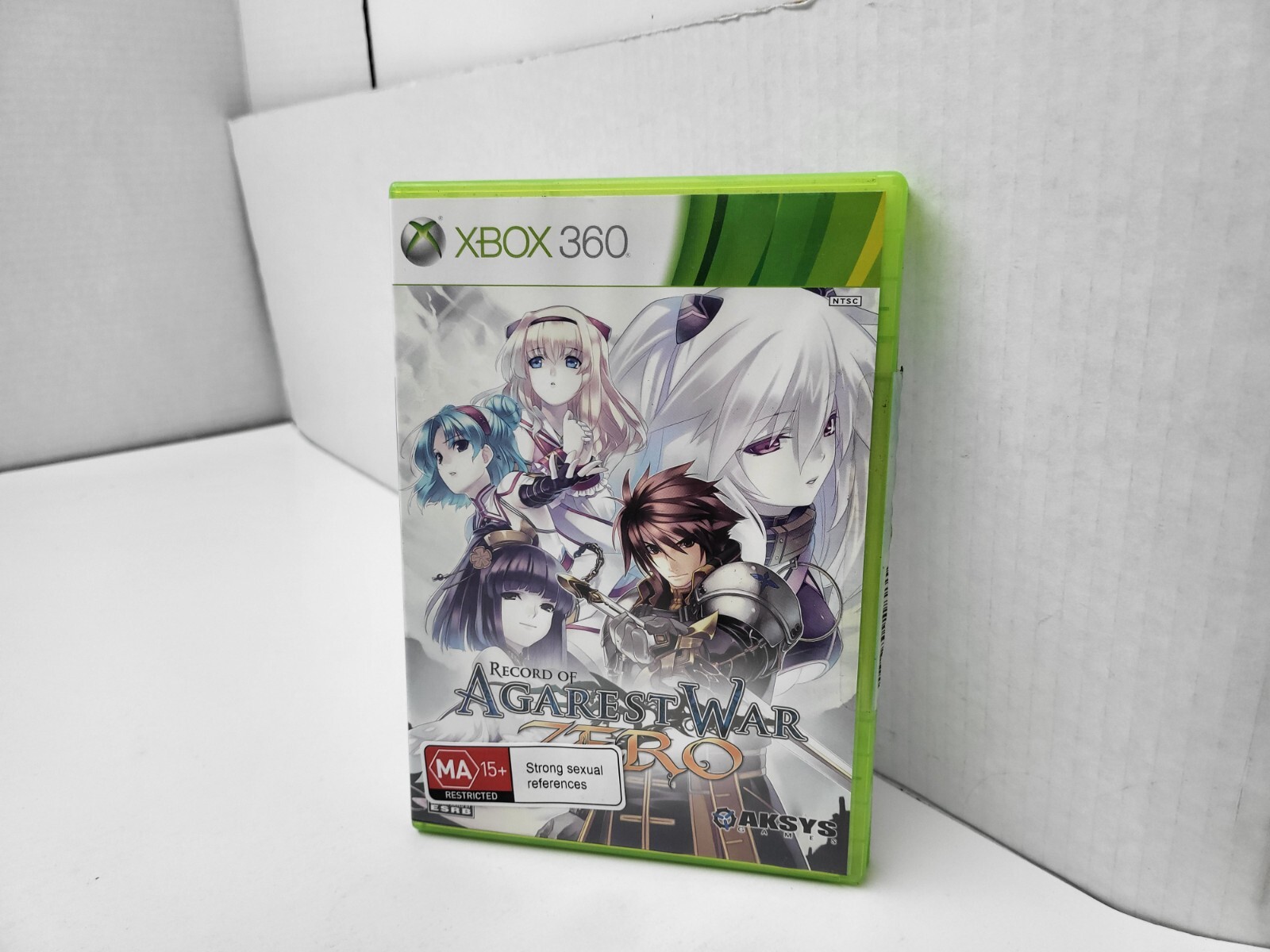 MINT RECORD OF AGAREST WAR ZERO RPG AWESOME ROLE PLAYING GAME FOR XBOX 360