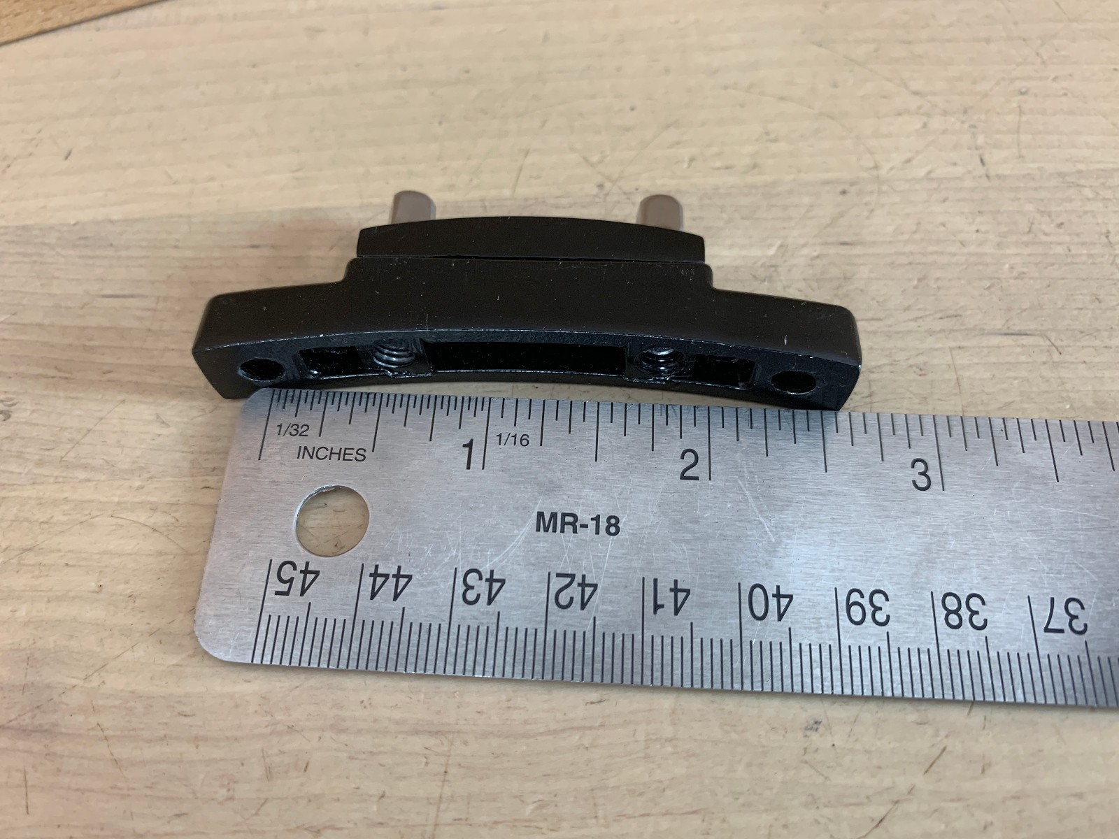 Drum Factory Direct DFD BE-2 Snare BUTT PLATE Part Wire Tie Block Clamp Black