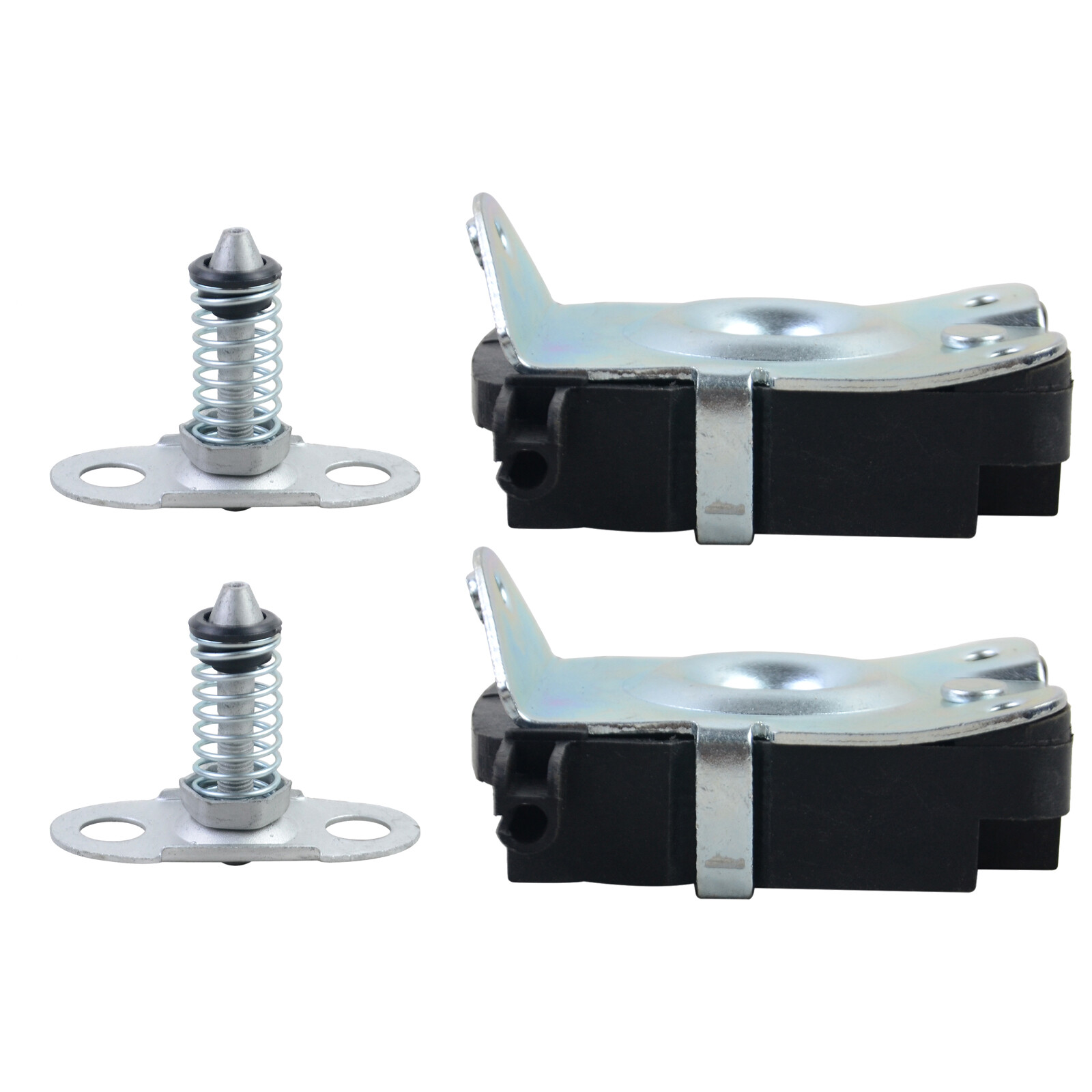 4* Catch Latch Hood Lock Lower&Upper Left&Right for 1999-06 BMW E46 E39 E52 E53