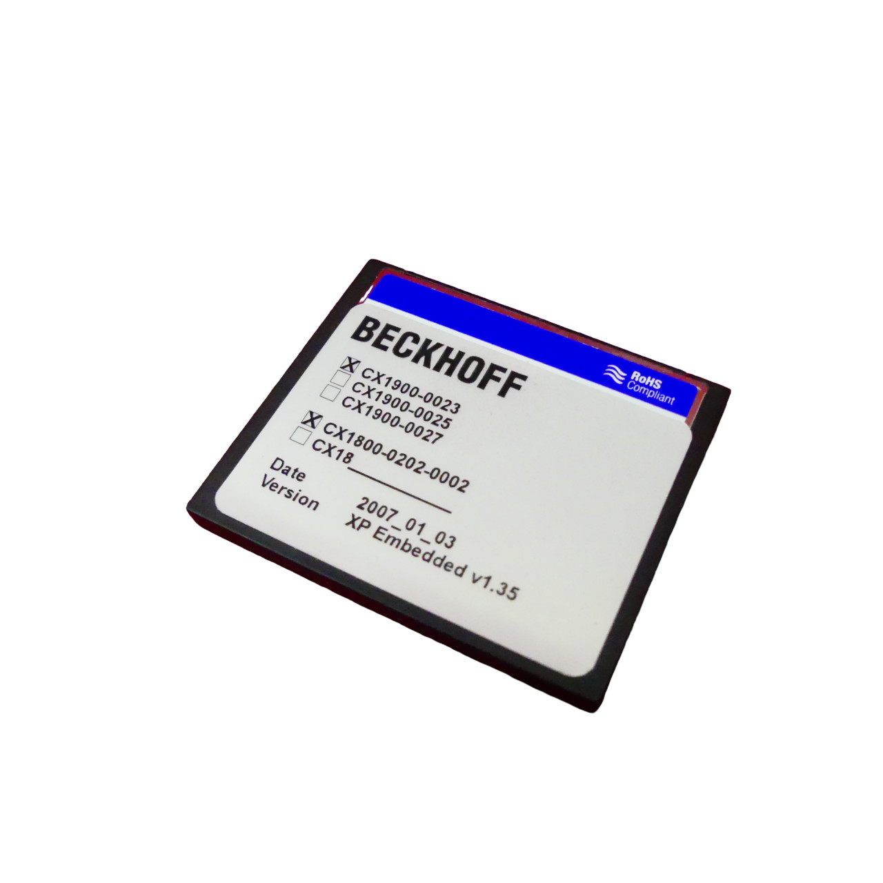 Beckhoff CX1900-0023 CX1800-0202-0002 CF Card -used-