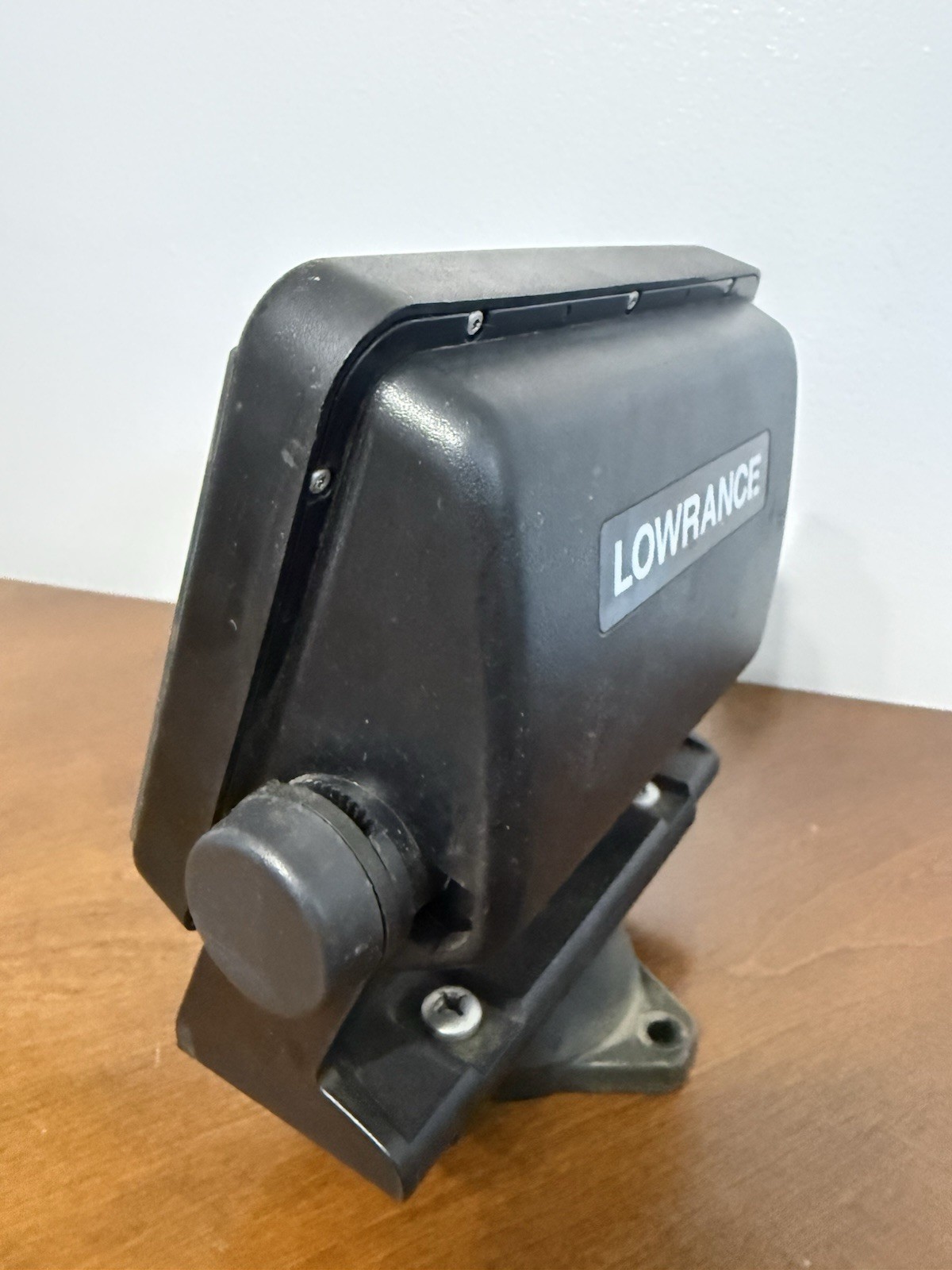 Lowrance X65 Fishfinder Console Untested! No Cords! Nice Shape! With Mount!
