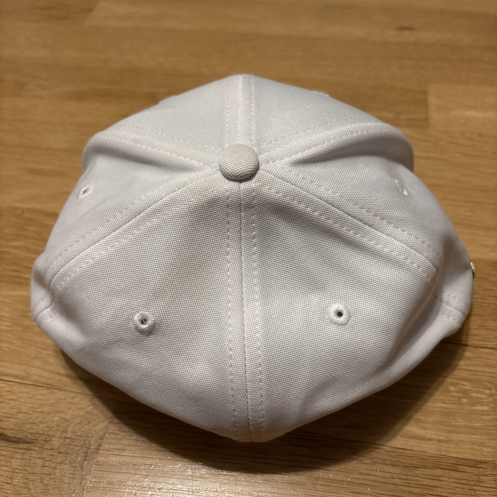 Grindin Golf Co WASTED Desert Open Hat SnapBack Cap White Green Logo