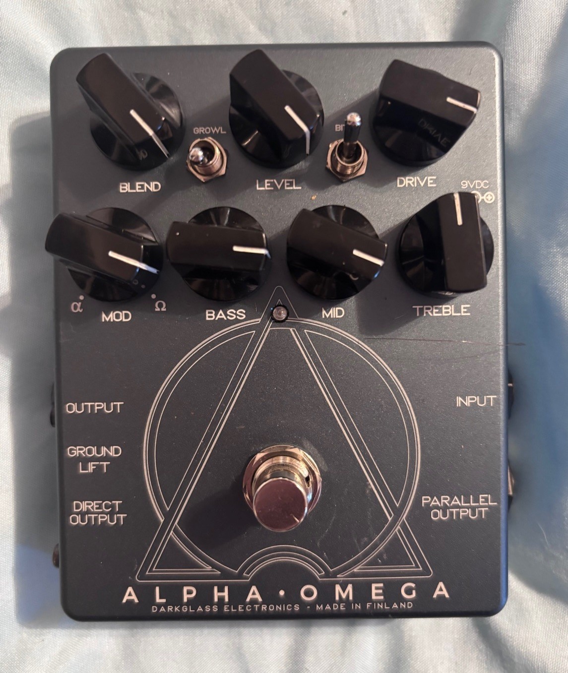 Darkglass Alpha Omega Dual Bass Preamp/OD DI Pedal