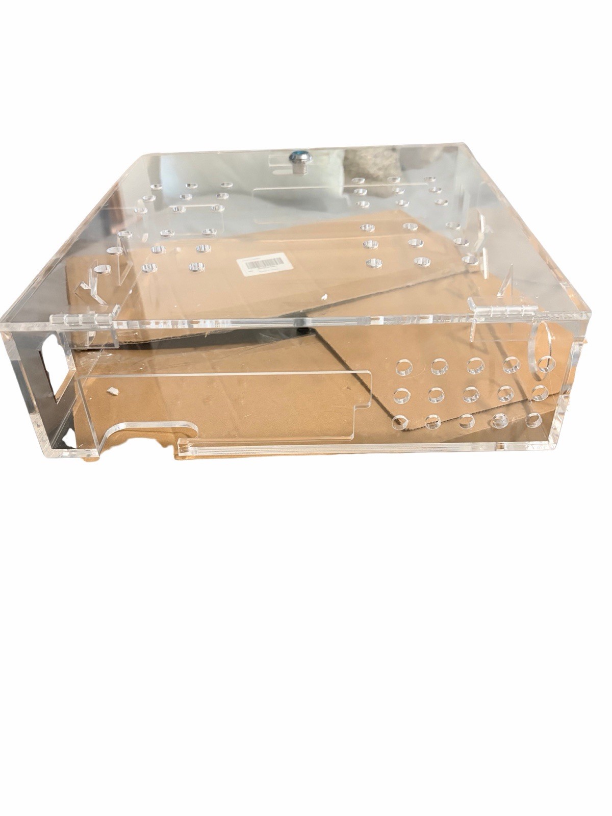 Skywin PS4 Console Lock Box Acrylic Case for Public Gaming Setup