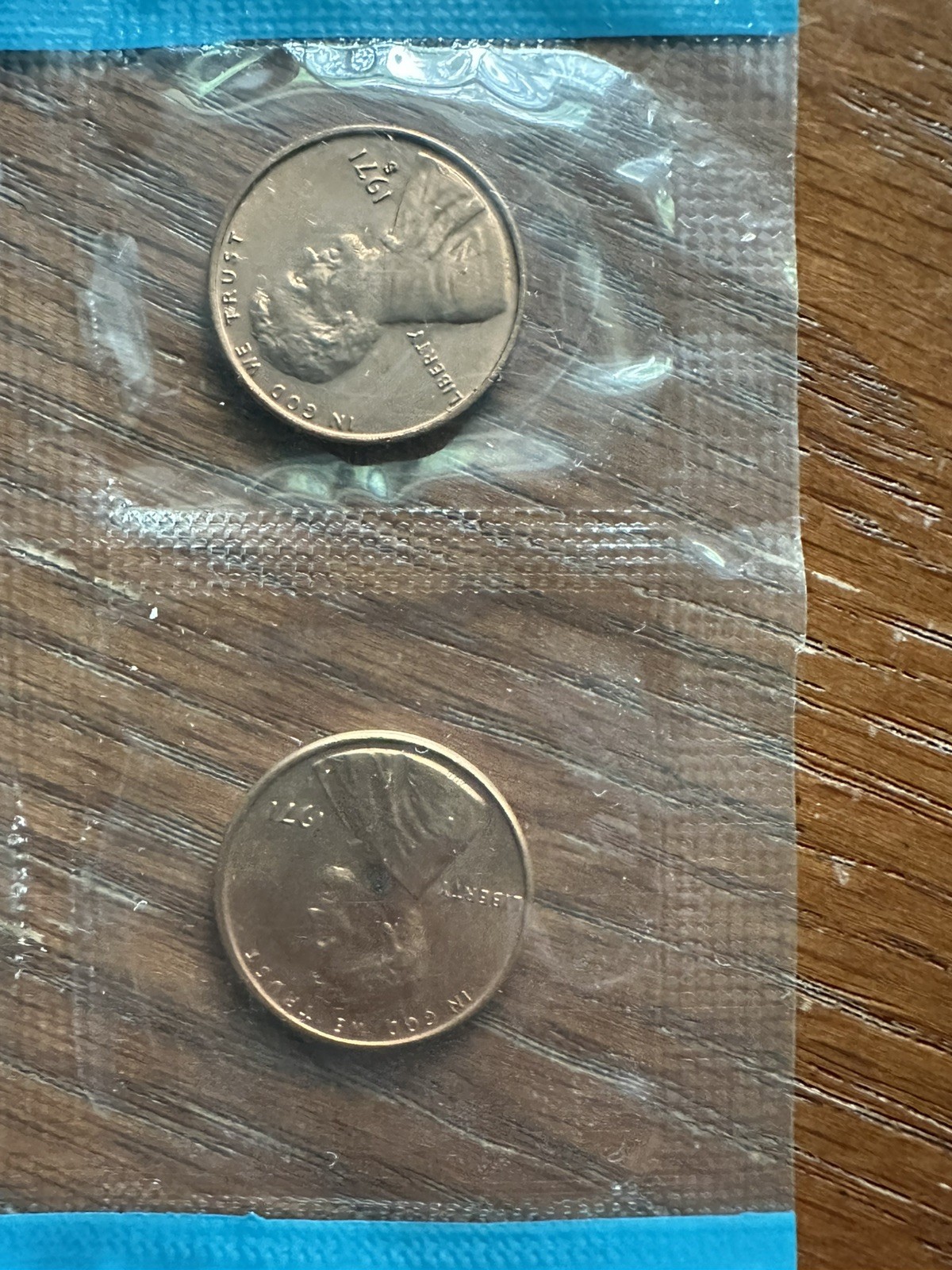 1971 U.S. Mint Set Coins in Original Packaging