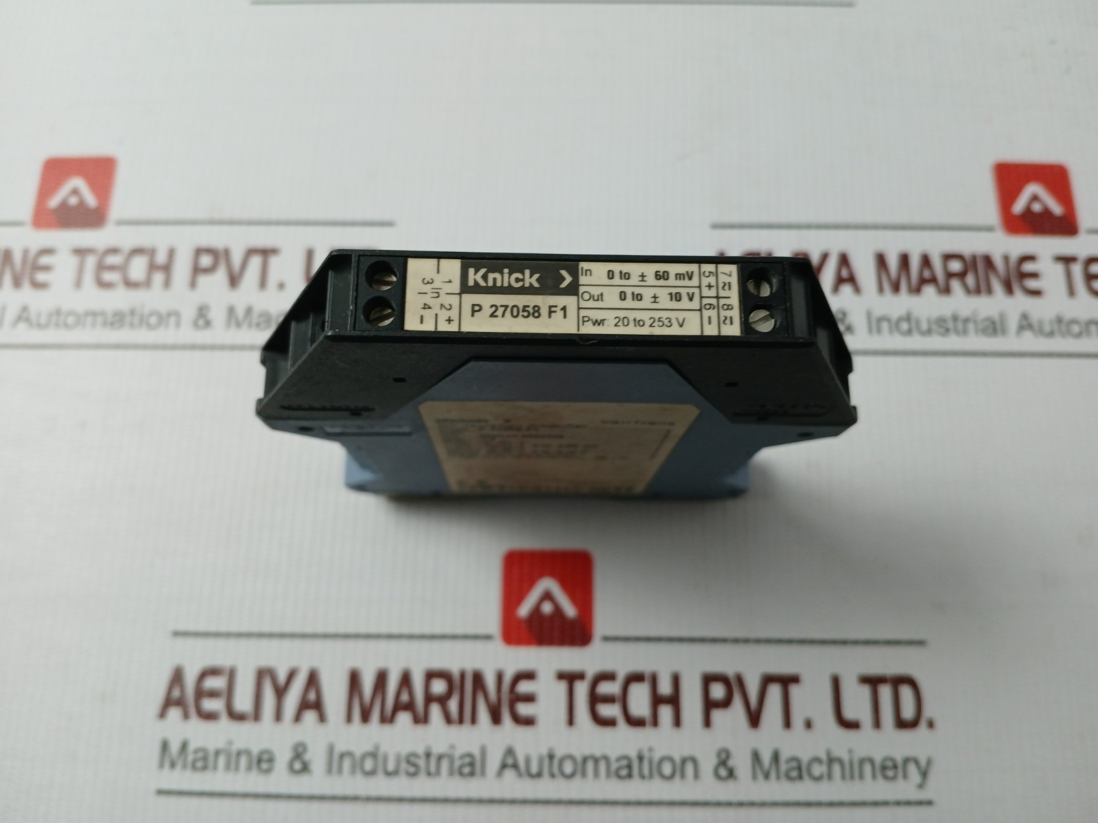 KNICK P 27058 F1 DC Isolation Amplifier 20 TO 253V AC/DC