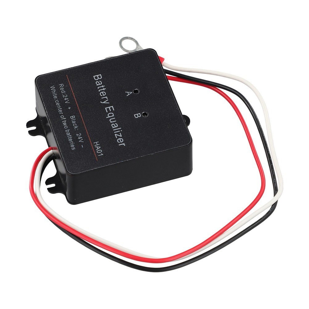 24V Battery Cell Balancer for 2x12 Volt Cells Active Voltage Controller