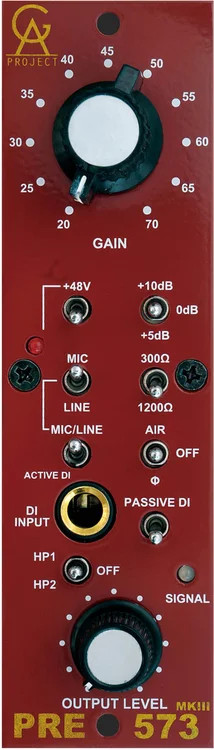 Golden Age Project PRE-573 MKIII 500 Series Microphone Preamp