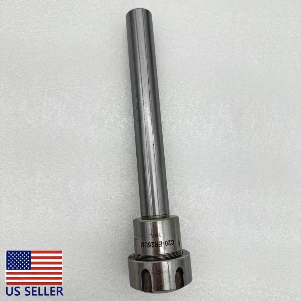 1PC C20-ER25UM-150L C20 ER25 Engraving Machine Straight Shank Extension Rod