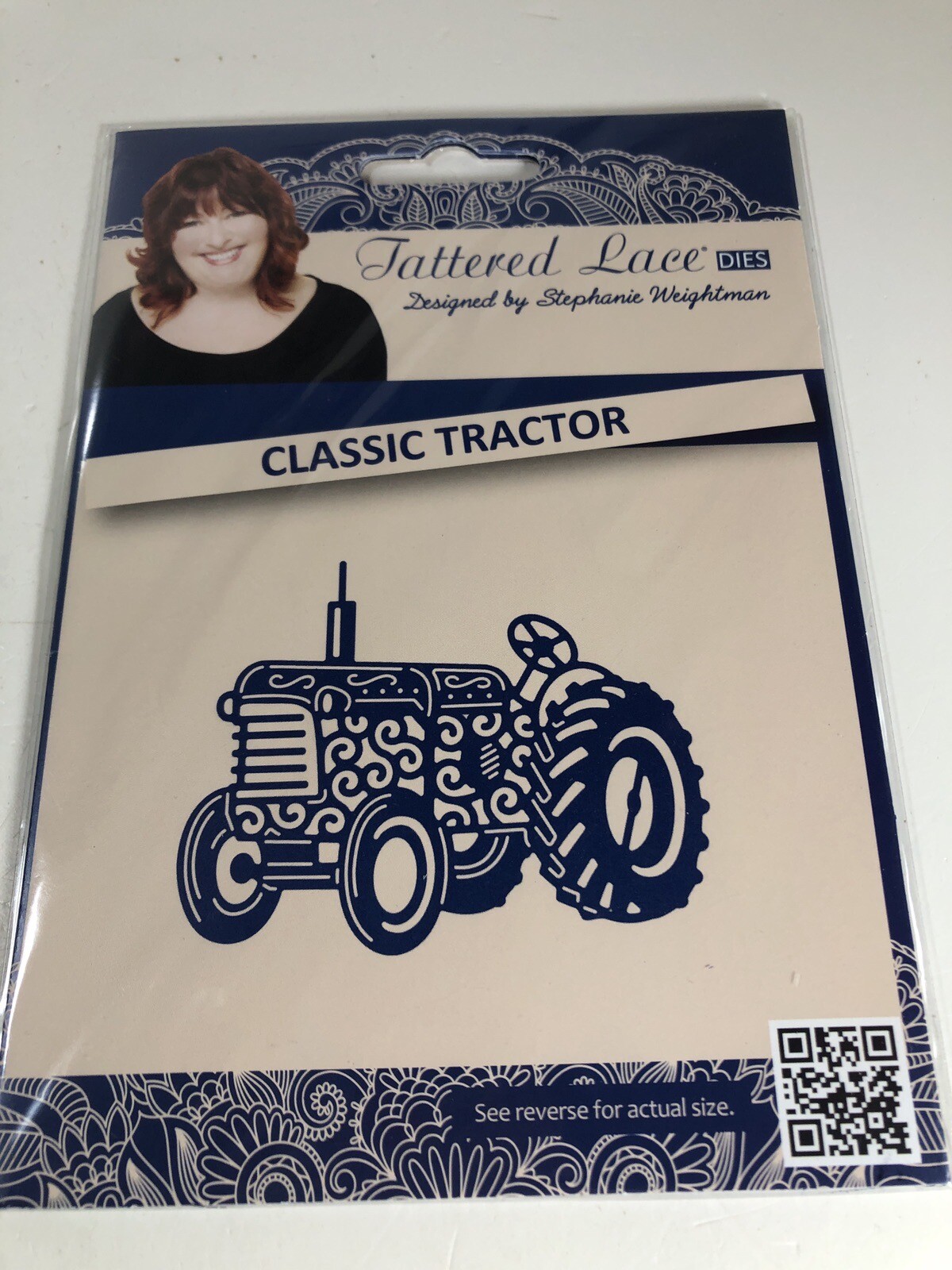 BRAND NEW Tattered Lace Dies Classic Tractor Metal Cutting Die SEALED NIP 2015