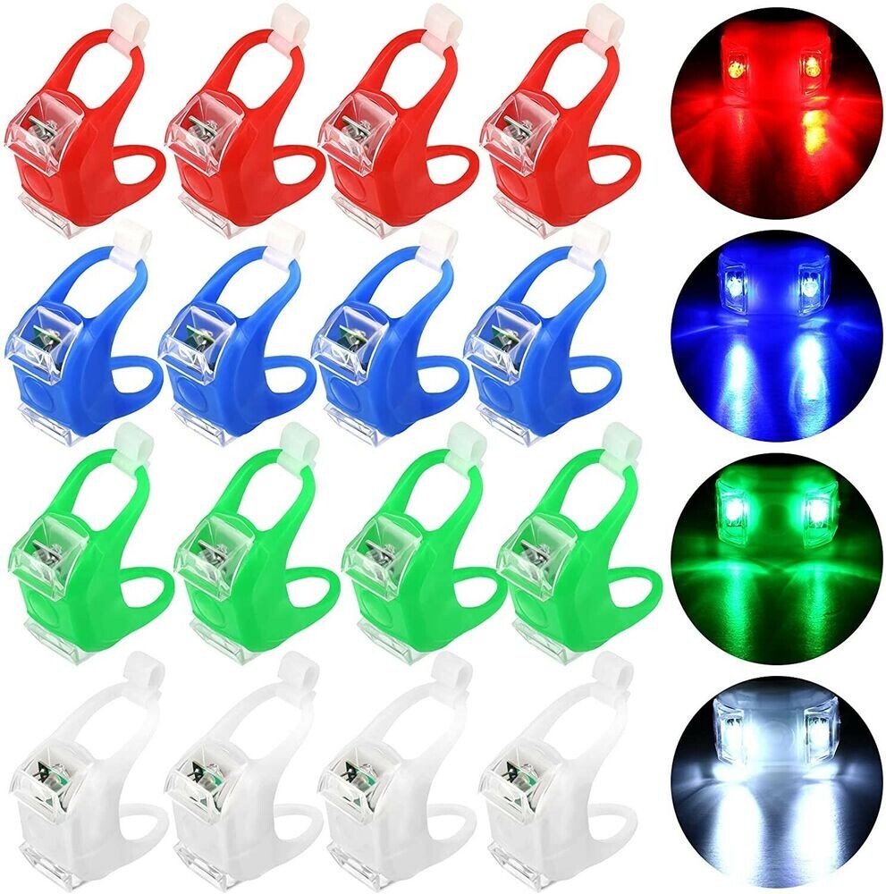 16pcs Boat Kayak Navigation LED Lights Night Safety Red Green White Blue Fishing