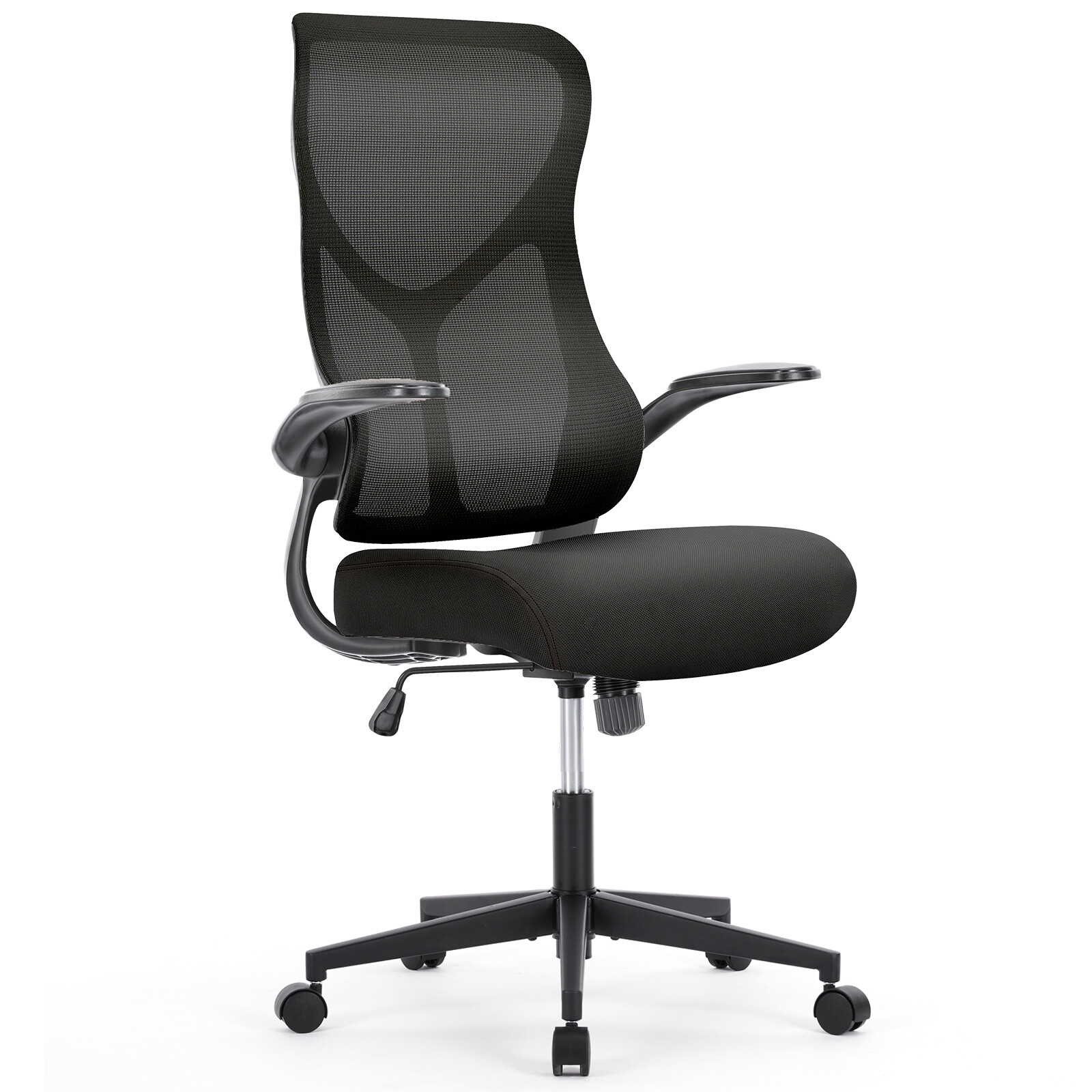 Height Adjustable Ergonomic Office Chair, Thick Cushion High Back Computer Chair