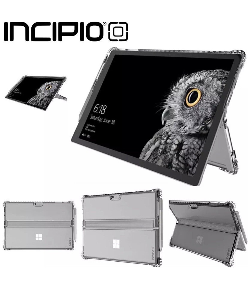 INCIPIO Octane Pure Rugged case for Microsoft Surface Pro 6, 2017 - Clear