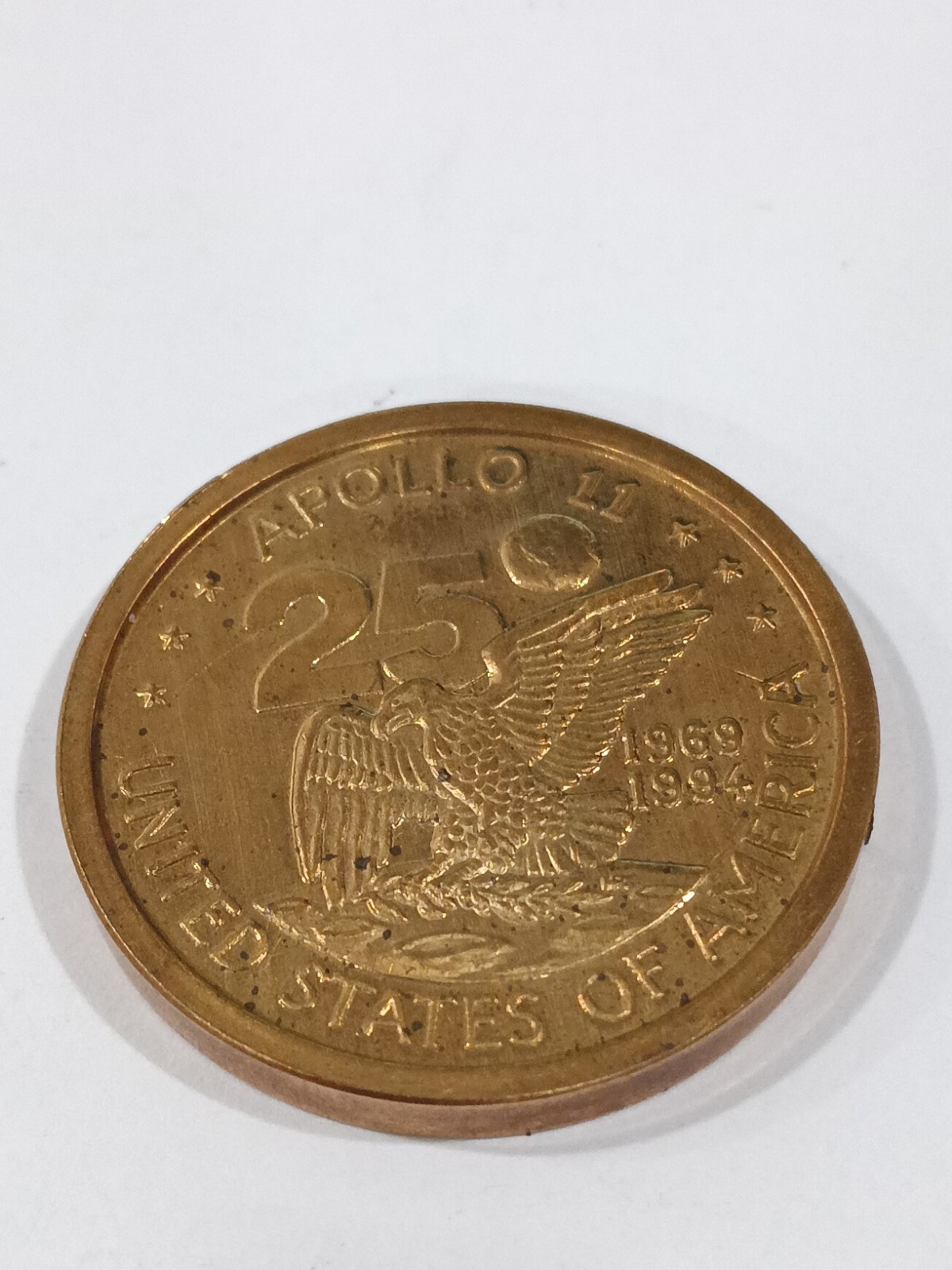 1969 - 1994 NASA ONE SMALL STEP HARD TO FIND COIN YOU DON'T HAVE TAKE A LOOK!