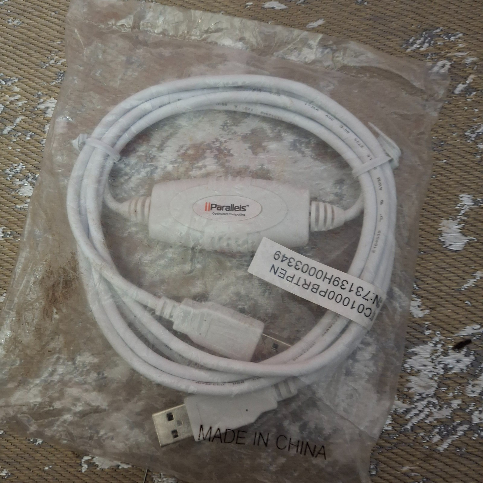 Parallels USB to USB Connection Cable Mac OS Computer Optimization USB-A