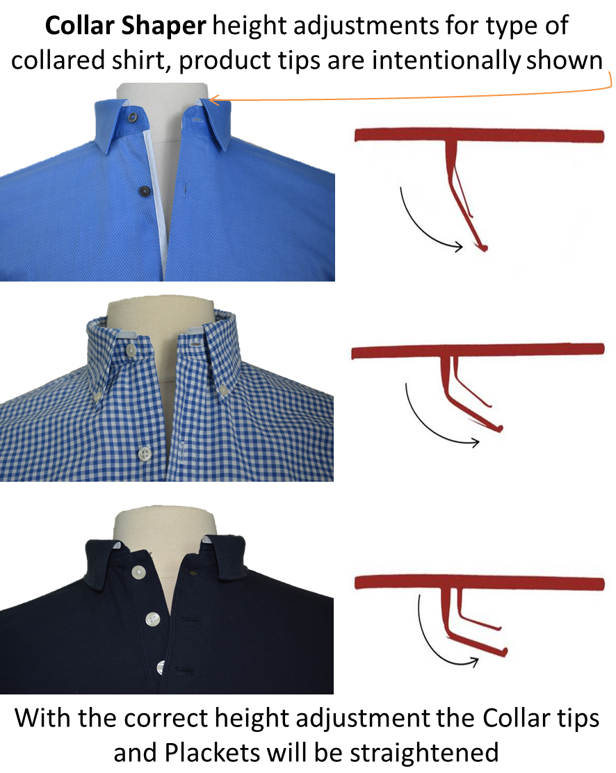 Collar Stays | THE ORIGINAL Collar Support System. NOT MADE of useless plastic.