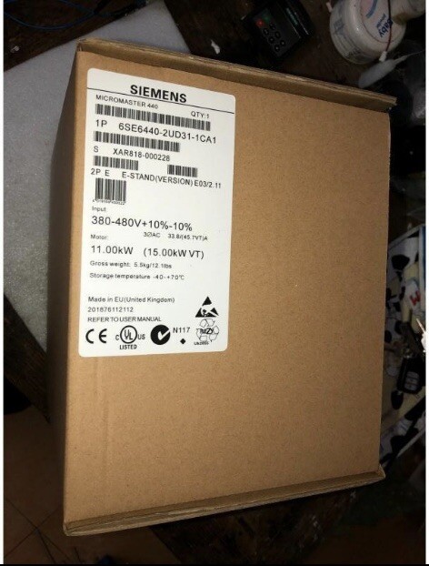 New In Box Siemens 6SE6440-2UD31-1CA1 Inverter In Stock Fast Shipping