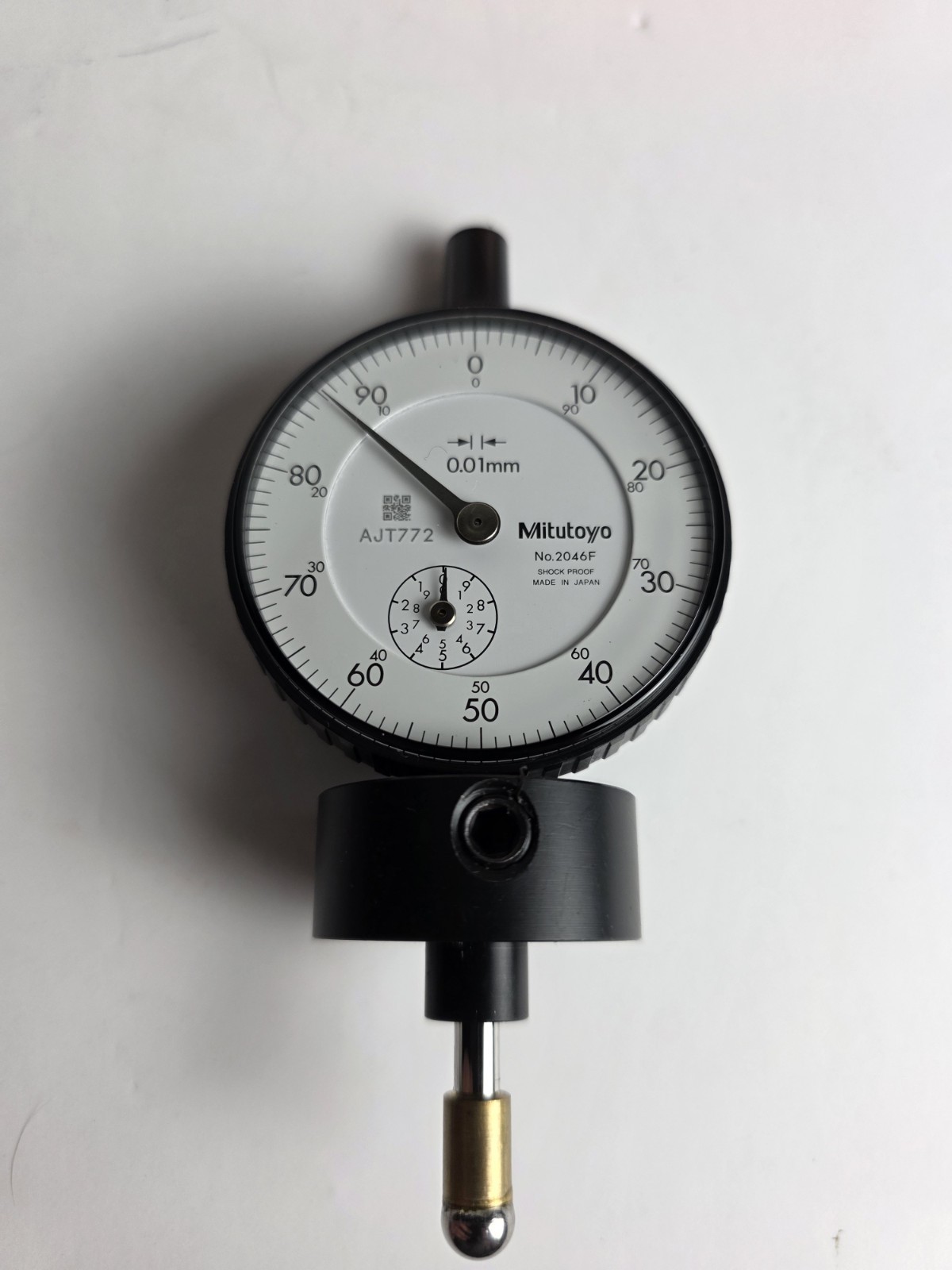 MITUTOYO 2046F DIAL INDICATOR Brand New 0.01mm 0-10cm