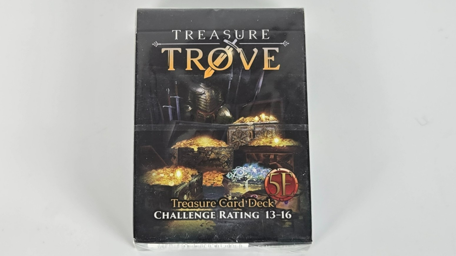 Treasure Trove CR 13-16 Card Deck Random Treasure Cards New Sealed Nord Games