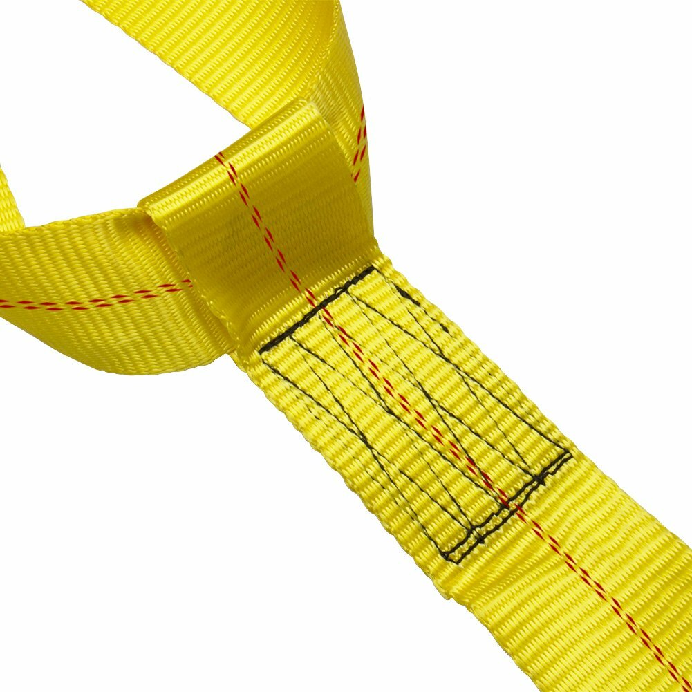 2 Pack Adjustable Tow Dolly Basket Straps With/ Flat Hook Tie Down Bonnet 17-21"