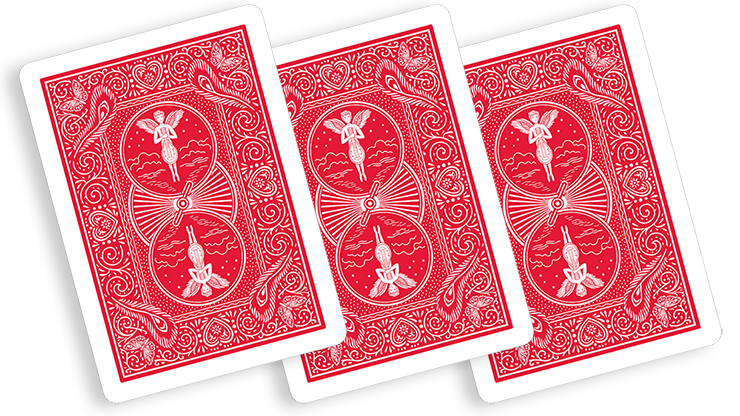 Svengali Deck Mandolin Bicycle (Red)