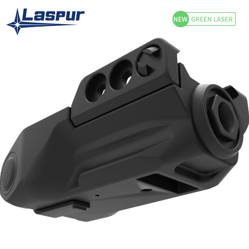 Laspur Sub Compact Tactical Rail Mount Low Profile Green Laser Sight