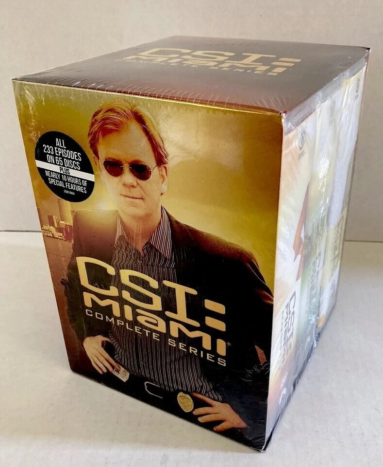 CSI Miami: The Complete Series DVD  Box Set 65-Disc