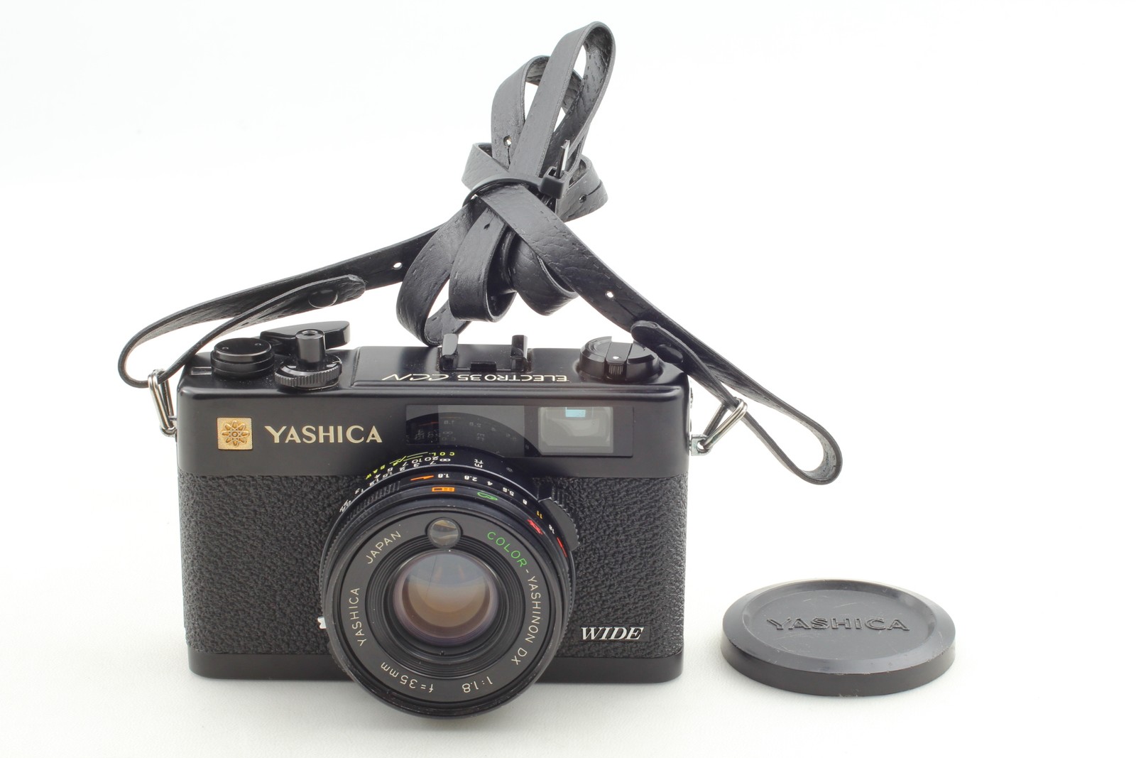 [Exc+5] Yashica Electro 35 CCN Wide Film Camera 35mm f/1.8 Meter-OK From JAPAN