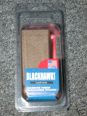 Blackhawk,CQC Double Row/Stack Mag Case 9mm/.40cal CT ( NIB )