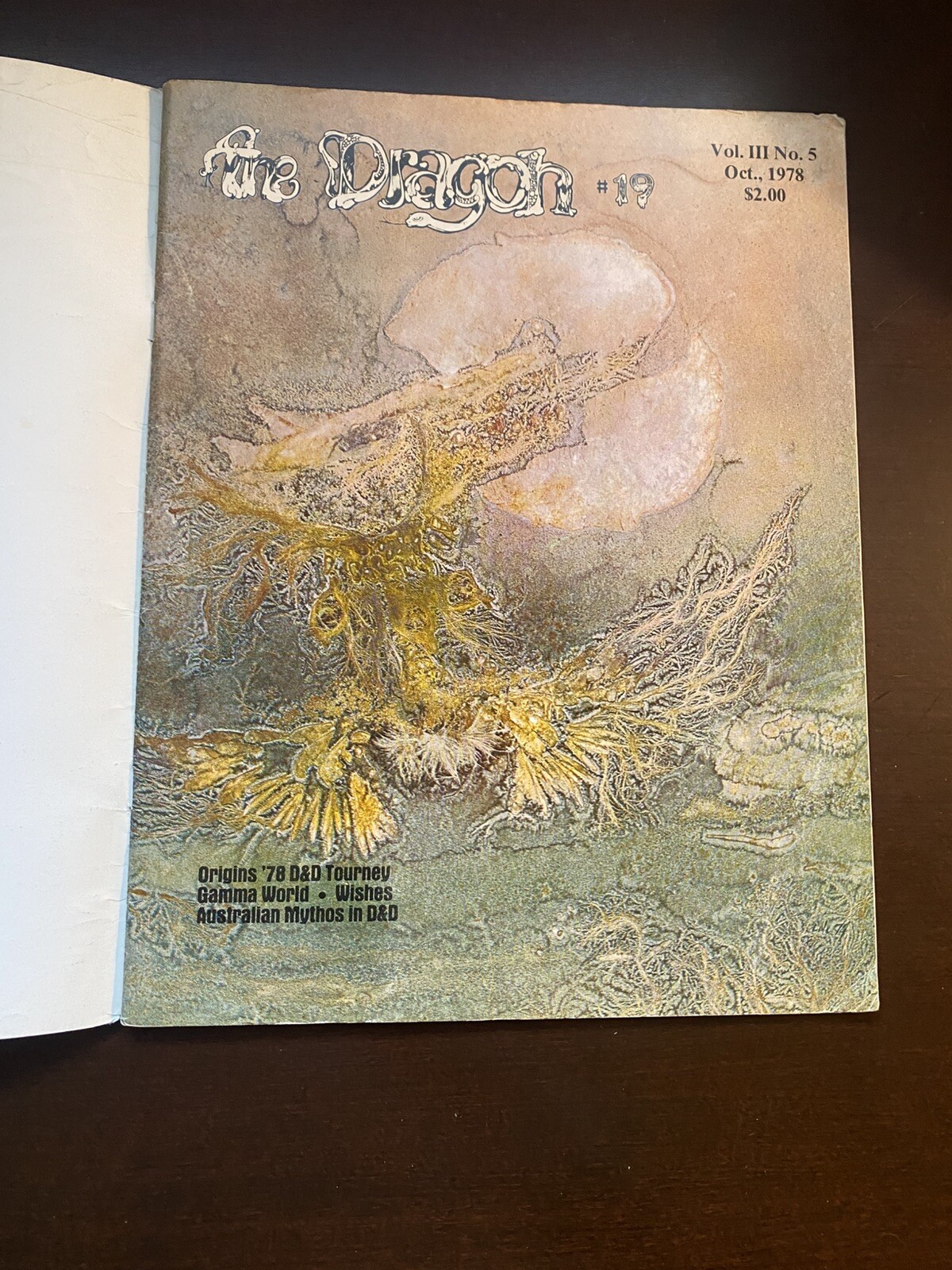 TSR Dragon Magazine Issue 19