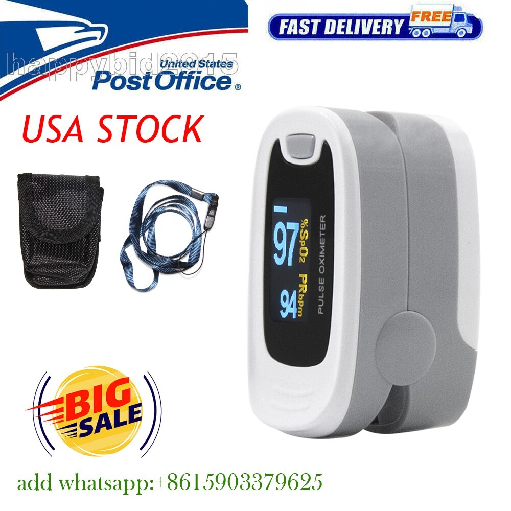 NEW FDA Finger Pulse Oximeter Blood Oxygen Sensor O2 SpO2 Monitor Heart Rate