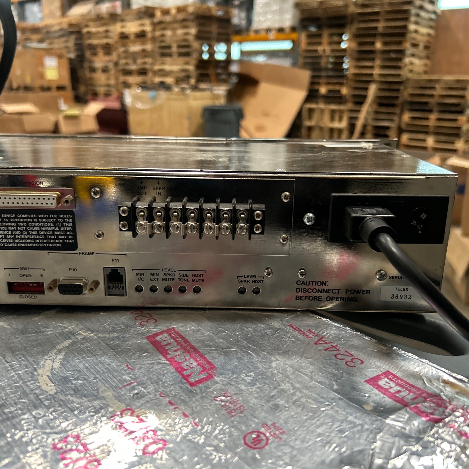 RTS by Telex Matrix Intercom System KP96-7 Intercom Control Panel