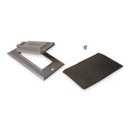 Bell Outdoor 5103-0 Weatherproof Cover, Single Gang Box Type, 1 Gang, Flip/Snap