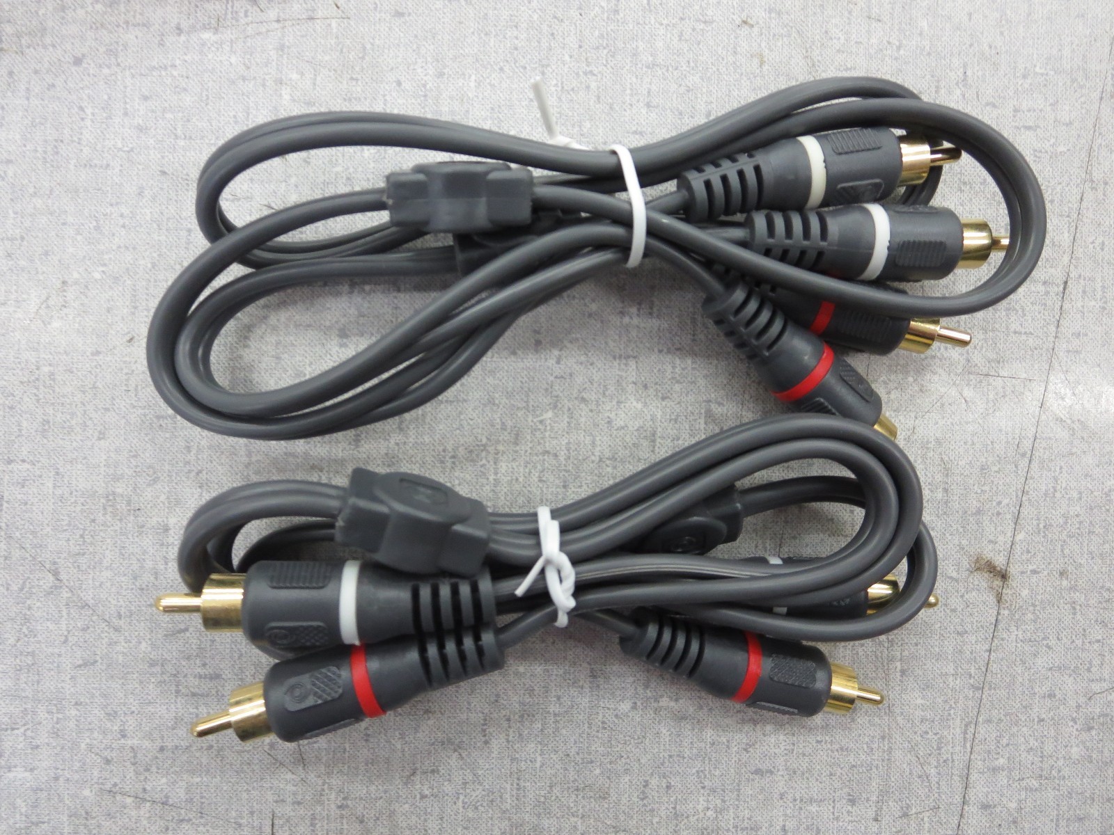 Stellar Labs 3' Stereo Audio 2 RCA M-M SLV Series Pack of 2 24-9511 NEW