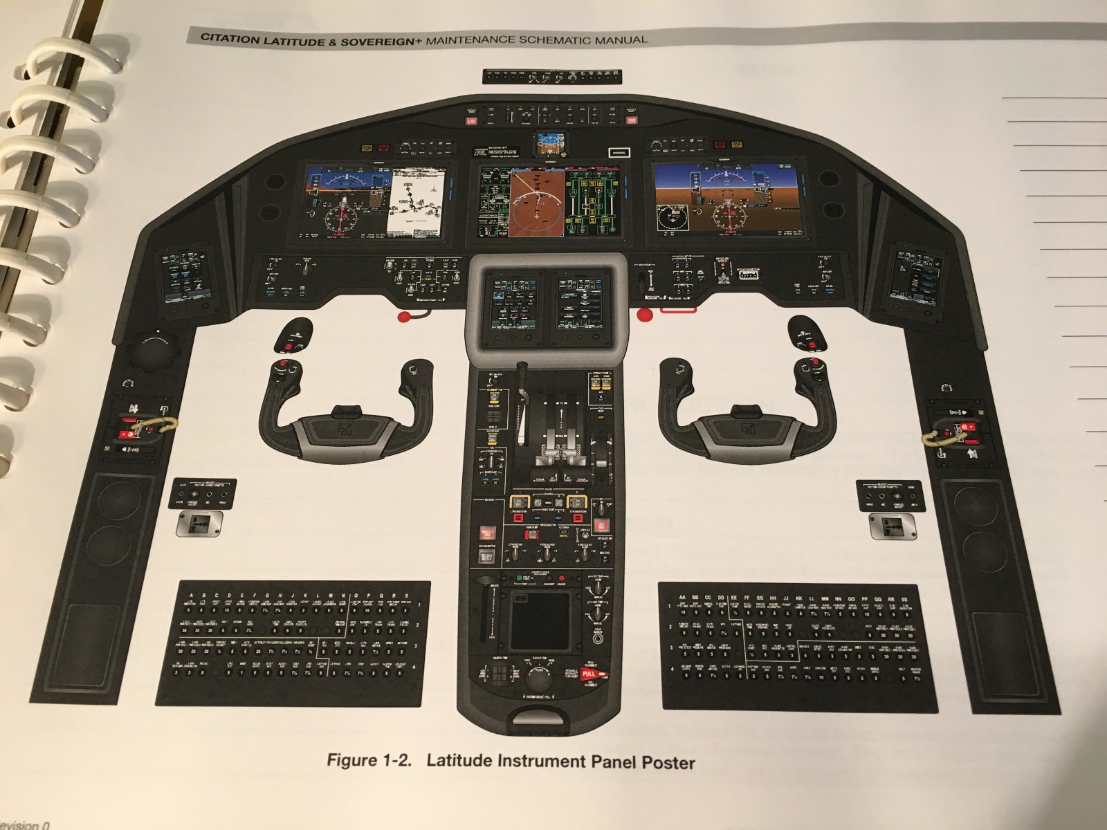 Citation Latitude & Sovereign+ Maintenance Training Schematic Manual