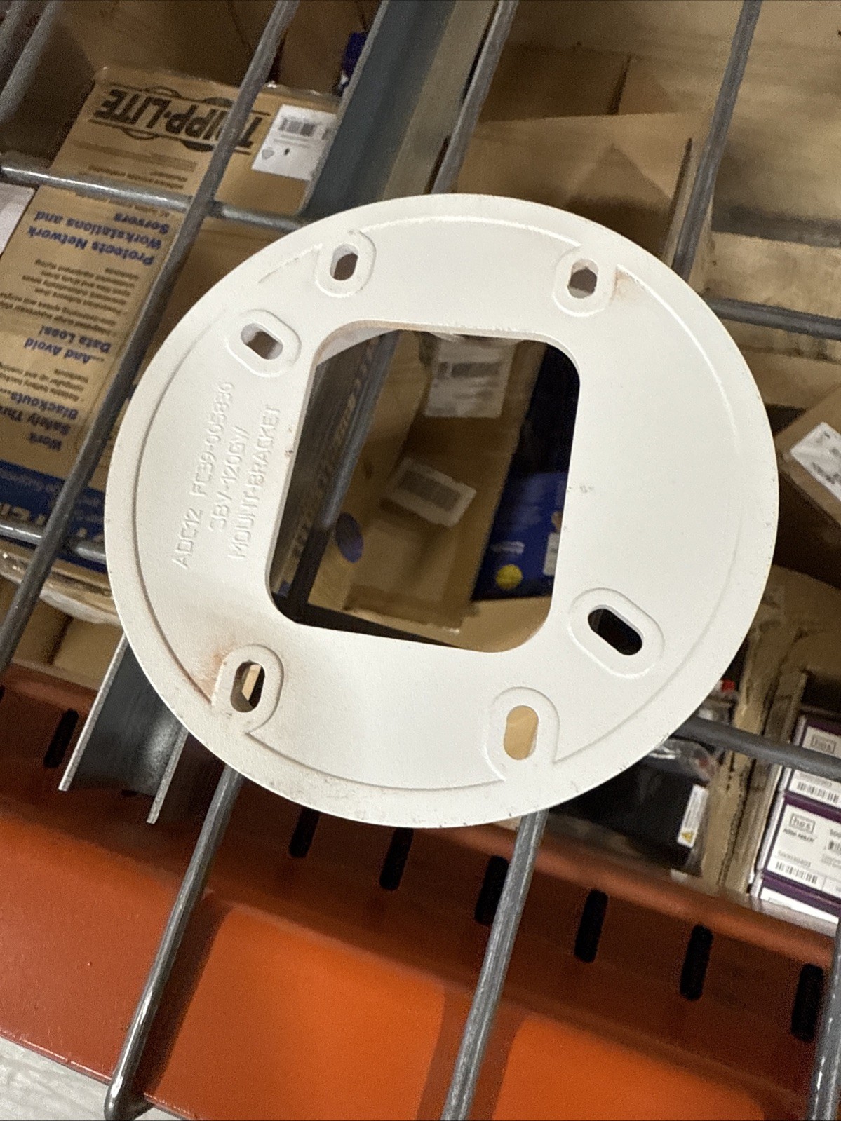 Hanwha Camera Mount Bracket - SBV-120GW (White)