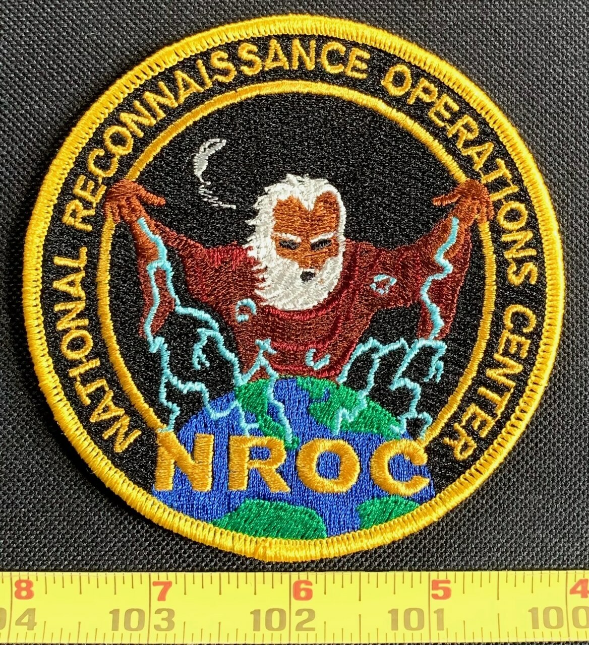 NROC NATIONAL RECONNAISSANCE OPERATIONS CENTER NASA Iron On Patch