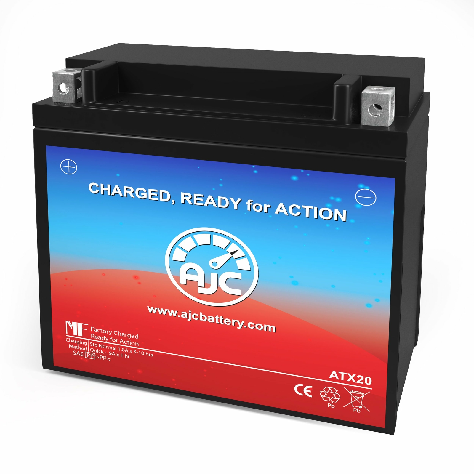 AJC Battery Compatible with Arctic Cat EXT F5 Snowmobile Battery (2007-2009)