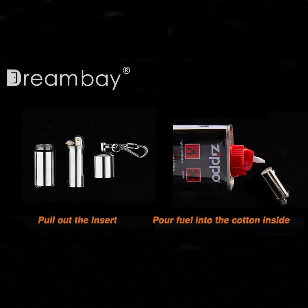 2 Pack Keychain Peanut Lighter EDC Mini Waterproof Lighter for Fire Starter S...